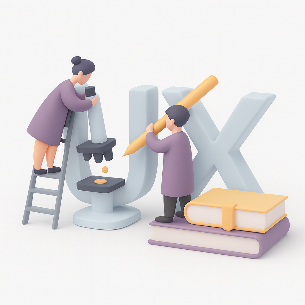 End-to-End UX illustration