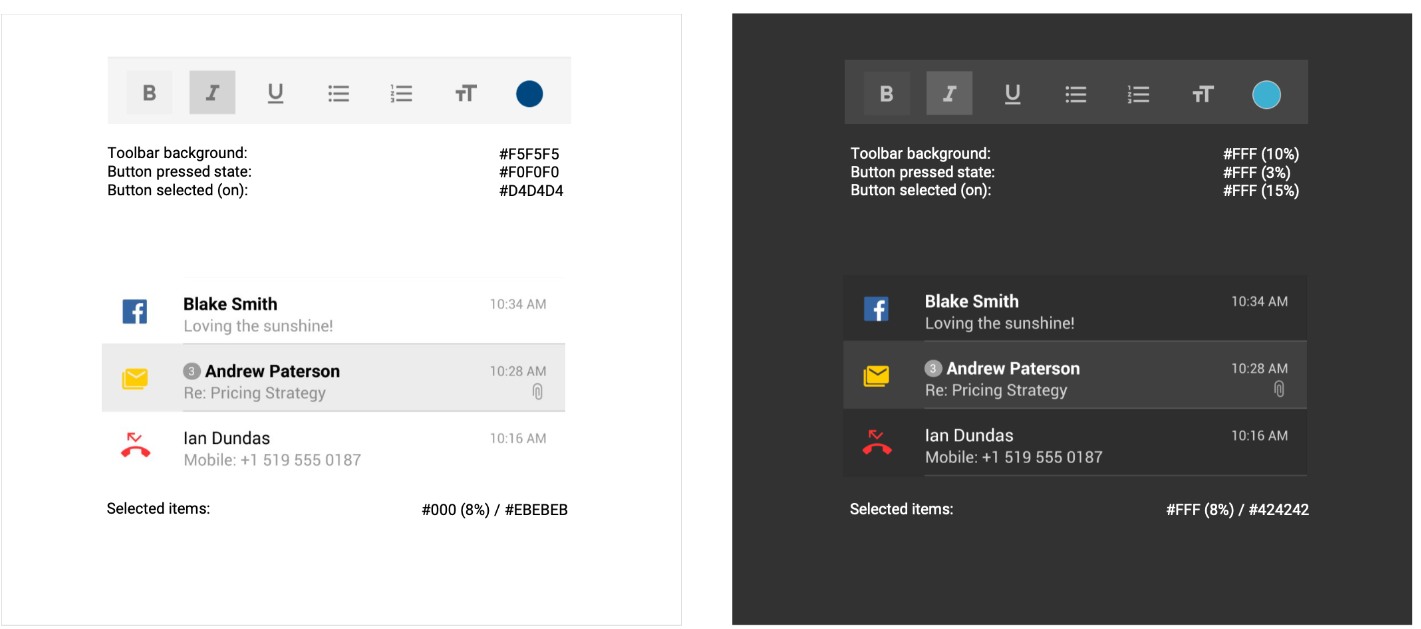 Dark Mode UI Dark Mode UI